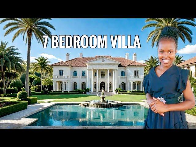 Inside FULLY Furnished 7 Bedroom  Mansion in Mombasa!