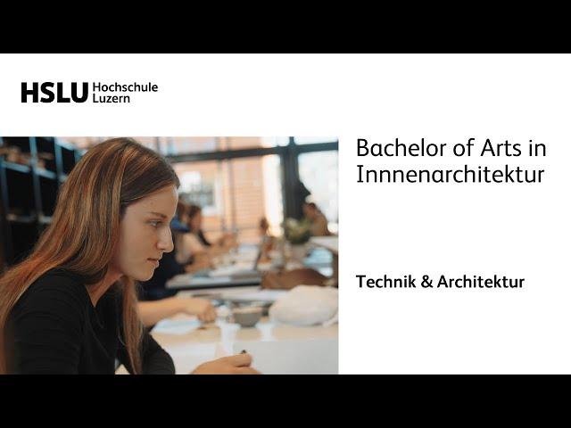 Bachelor of Arts in Innnenarchitektur