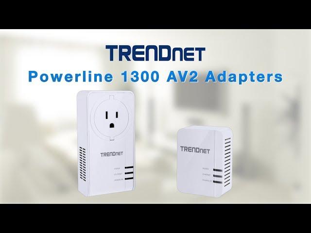 TRENDnet Powerline 1300 AV2 Adapters