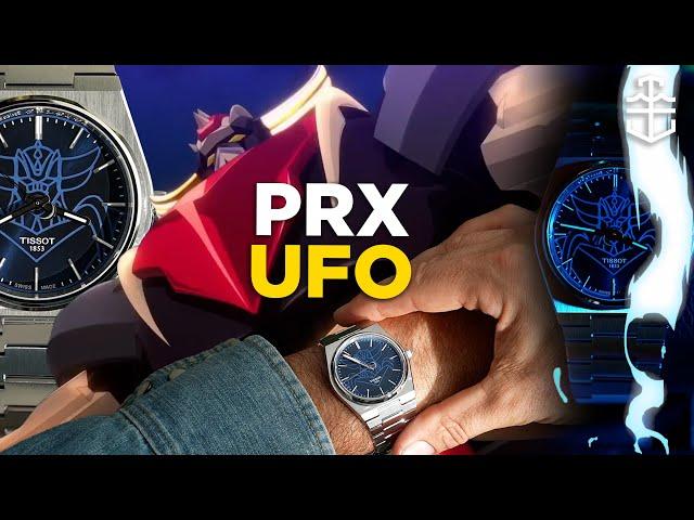 The Tissot PRX UFO Robot Grendizer merges anime and Swiss watchmaking