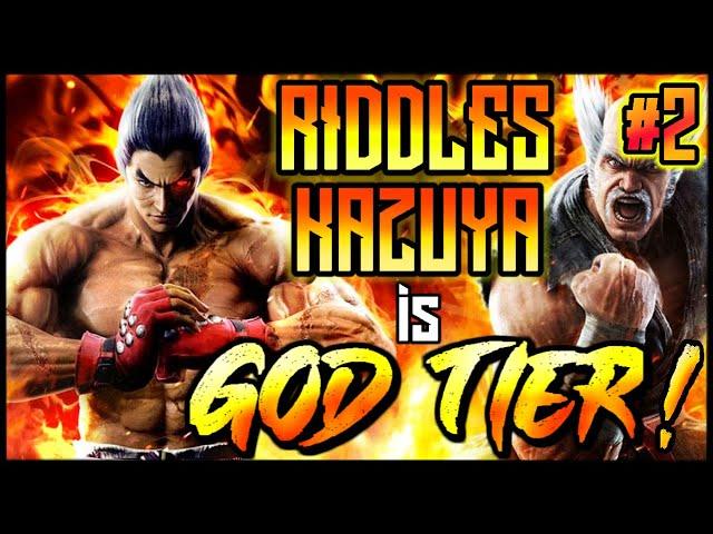 RIDDLES KAZUYA is GOD TIER! | #1 Best Kazuya Combos & Highlights | Smash Ultimate #2【スマブラSＰ】