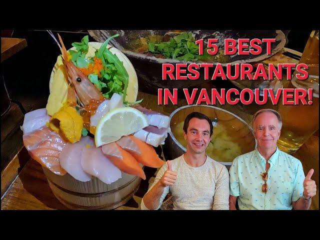 Where to Eat in Vancouver! Best Restaurants Food Tour Vancouver, BC, Canada!