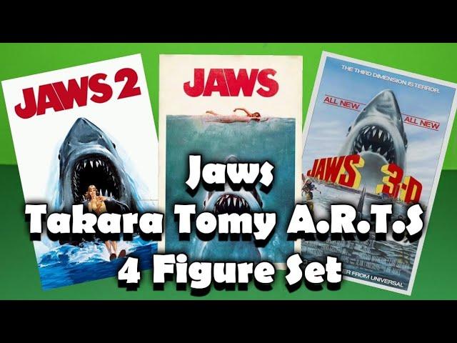 Jaws Mini figure set of 4 unboxing and review. #jaws #4thofjuly