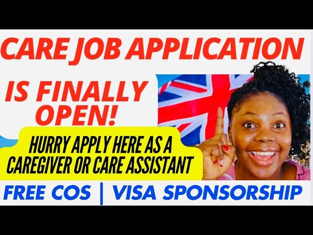 HURRY! UK  IS CALLING CARE WORKERS & CARE ASSISTANT | FREE COS VISA SPONSORSHIP  FLIGHT ️  HOUSING