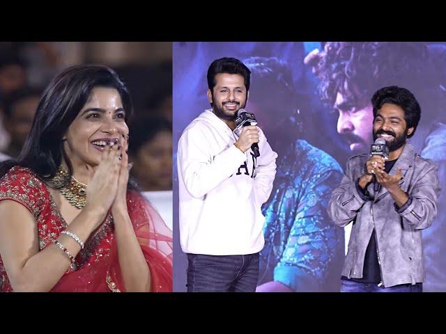 Hero Nithiin & GV Prakash Funny Interaction at Kingston Pre-Release Event