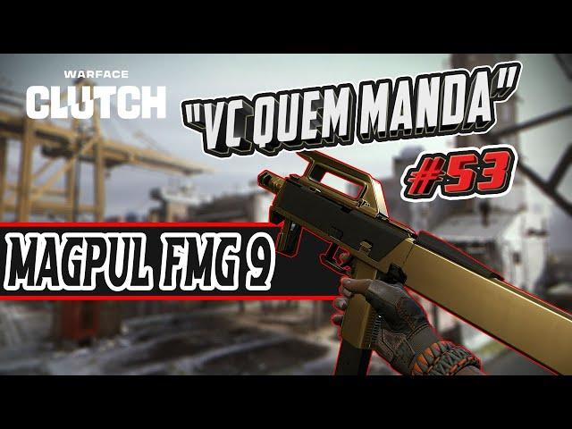 WARFACE - VC QUEM MANDA #53 -  MAGPUL FMG 9 DOURADA