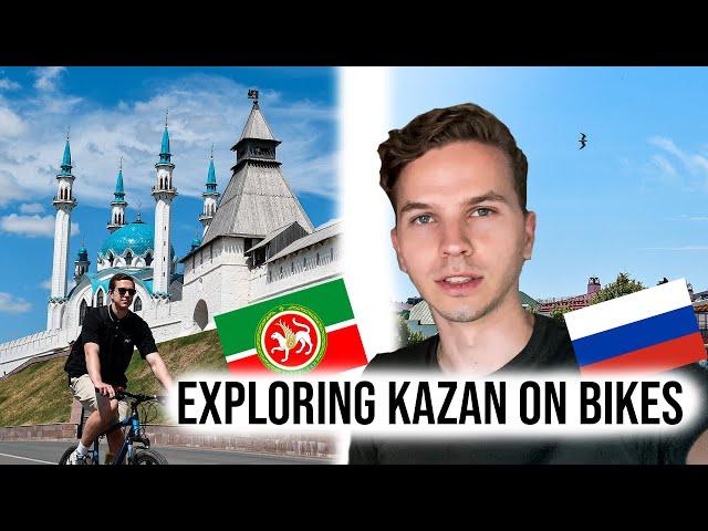 Our bicycle tour of Kazan, Tatarstan - Russia