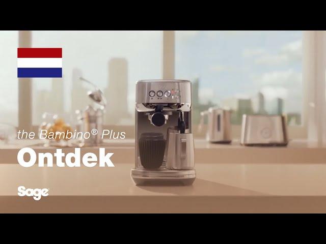 The Bambino® Plus | Third wave-kwaliteitskoffie in een compact apparaat | Sage Appliances NL