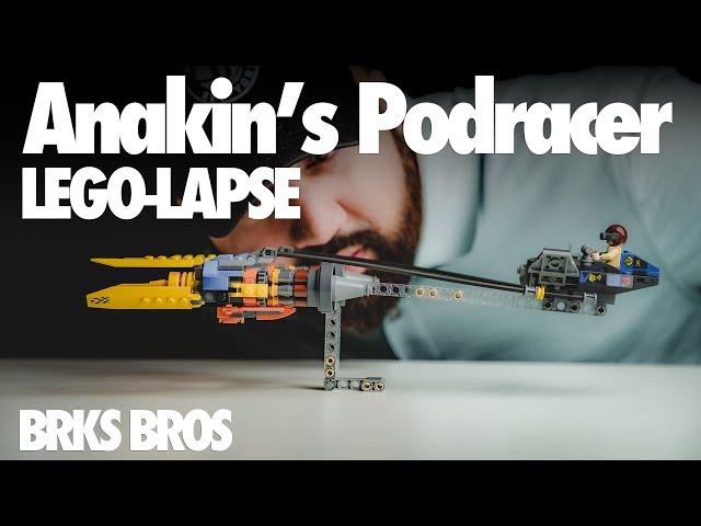 Now this is podracing? LEGO Star Wars Anakin's Podracer | Set 75258 | Speed Build | 4K | BRKS BROS