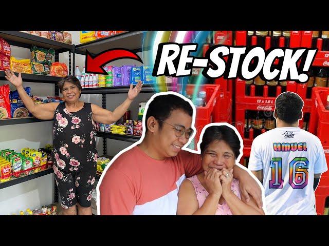 BONGGA! ITA-TILES ANG TINDAHAN! (NAG-RESTOCK + FEEDING STRAY DOGS!) 