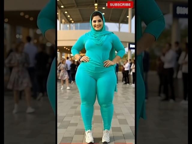 She Stood Still, But Her Beauty Spoke Everything Dubai princess vlog #beautifulladystyle #plussize