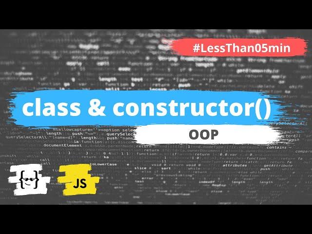 konstruktor dla klasy - Programowanie Obiektowe w JavaScript (OOP)
