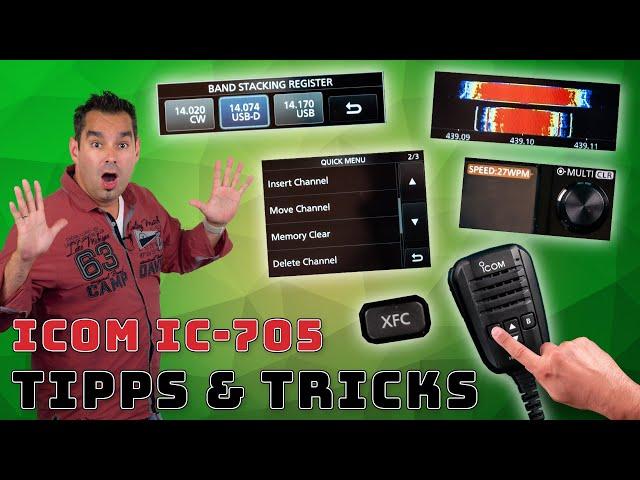 Icom IC-705  Tipps & Tricks