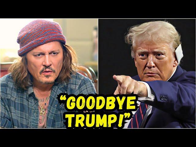 At 61, Johnny Depp SPARKS BACKLASH with His Comments About Donald Trump