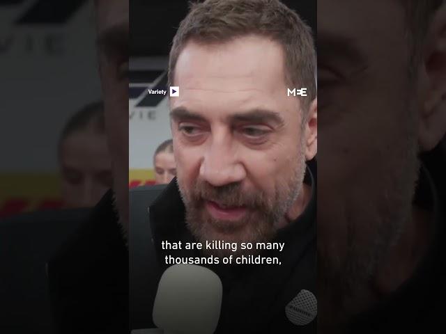 Javier Bardem speaks out against ‘genocide in 4K’ in Gaza