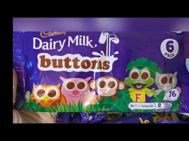 Cadbury Dairy Milk Buttons unpacking @emilyhchannel3303