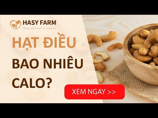 100g Hạt điều bao nhiêu calo và protein | Một số lưu ý khi ăn hạt điều?