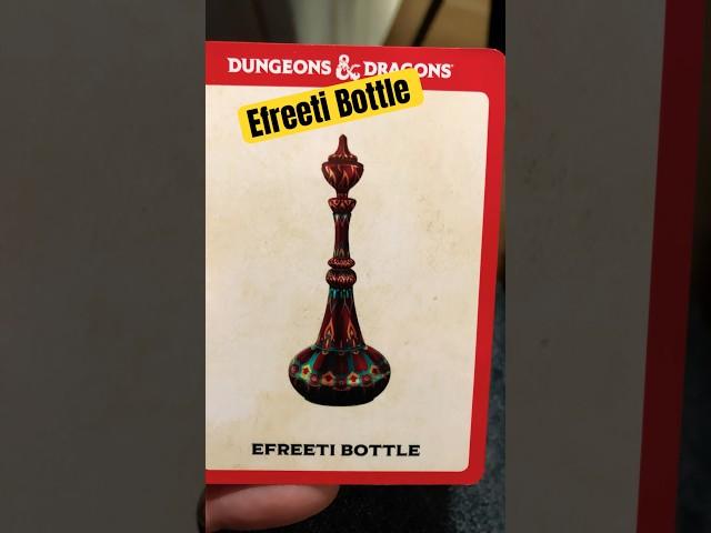 Efreeti Bottle #magicitems #dungeonsanddragons