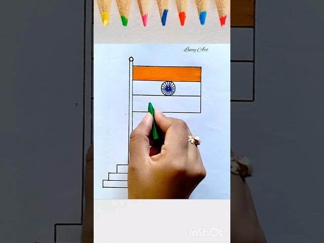 How to Draw National Flag of India|| Indian Flag Drawing|| National Flag Drawing