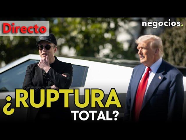 DIRECTO: TRUMP SE DESPIDE DE MUSK TRAS SU SALIDA DEL GOBIERNO DE EEUU: ¿RUPTURA TOTAL?
