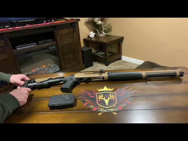 Bronze Canuck Operator 12 gauge semi-auto shotgun