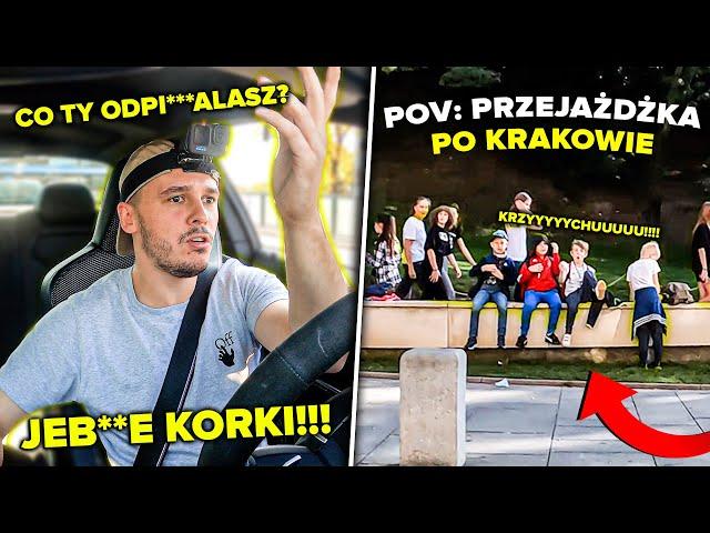 MOJA TYPOWA PRZEJAŻDŻKA PO KRAKOWIE! - Poznajcie Kraków!