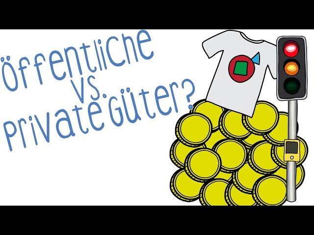 Öffentliche Güter vs. Private Güter - einfach erklärt!