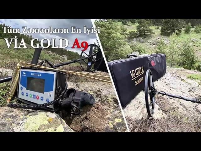 Via Gold A9 Dedektör Tanıtım Videosu, Altın Ayrımlı Define Dedektörü