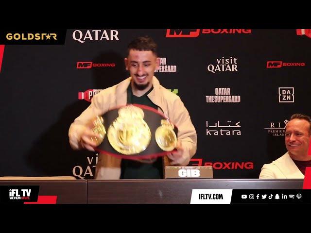 *GIB BEATS SLIM* - FULL POST FIGHT PRESS CONFERENCE WITH GIB'S AWKWARD EXCHANGE WITH KSI