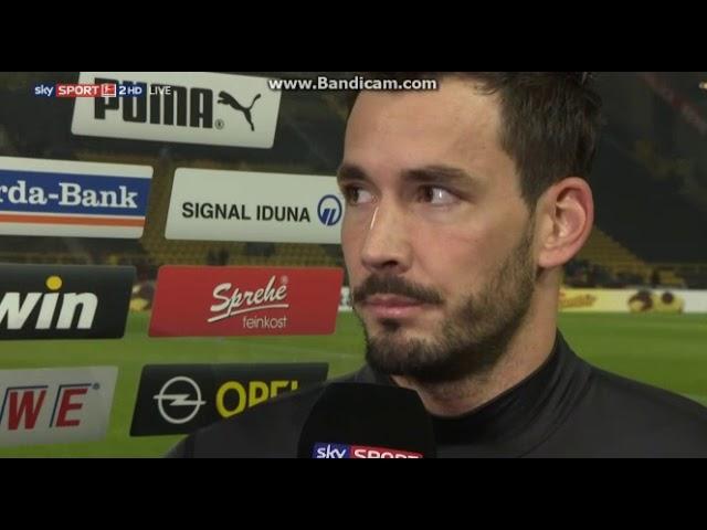 ROMAN BÜRKI INTERVIEW NACH SC FREIBURG SPIEL