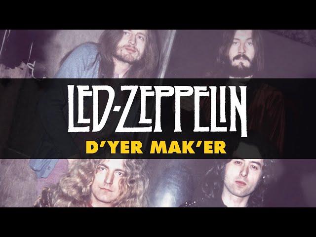 Led Zeppelin - D'yer Mak'er (Official Audio)