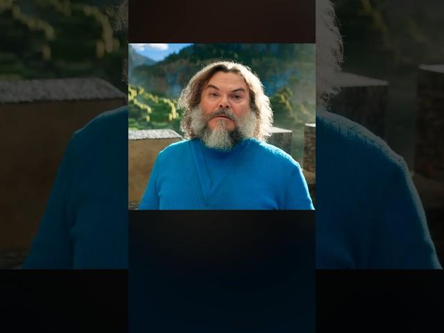 “I… am Steve” -Jack Black in A Minecraft Movie teaser trailer #minecraft #movie #gaming #jackblack