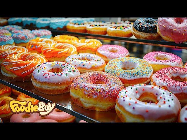 Various Donuts Making Collection - Korean Dessert