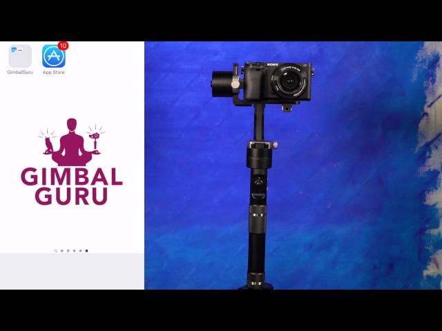 Zhiyun Assistant App Zhiyun Tech Crane Camera Stabilizer iOS Android App Setup Video