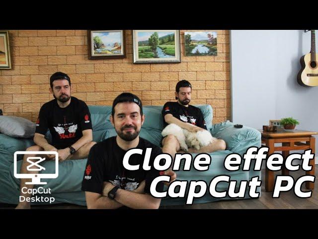 How to make the cloning effect in CapCut for PC - TRICKS #07