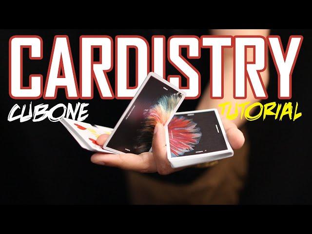 Amazing Cardistry Tutorial - One Handed Flourish | CUBONE