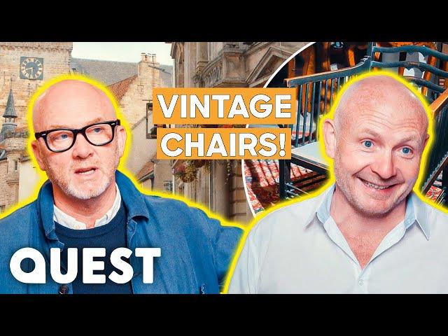 Drew Visits Scotland And Buys Two Vintage Chairs For £650! | Salvage Hunters