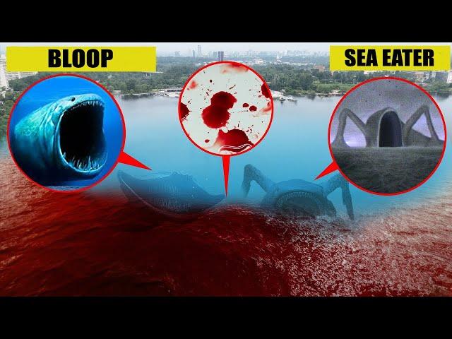 SI VOUS VOYEZ DU SANG DANS LE LAC COUREZ !! COMBAT DES MONSTRES MARINS !! (BLOOP VS SEA EATER)