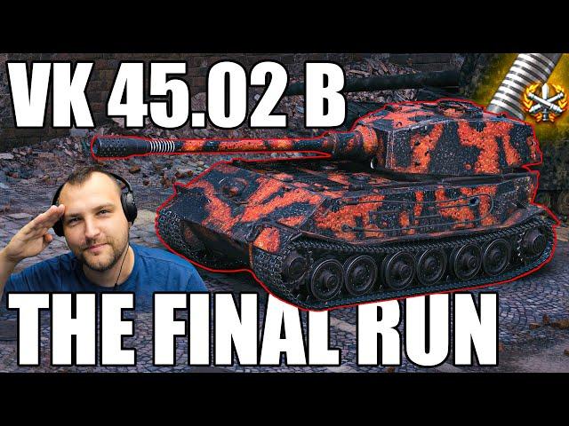 VK 45.02 B: The Final Run in World of Tanks!