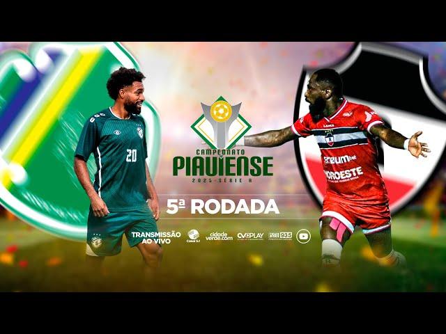 Altos x River | AO VIVO | Piauiense 2025 | 5ª rodada