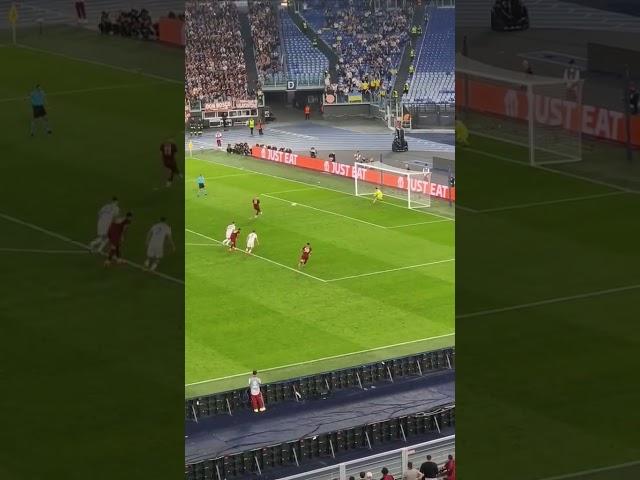 Artem Dovbyk penalty goal against Dynamo Kyiv vs As Roma #dovbyk #europaleague 2024