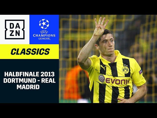 Viererpack! Lewandowski-Gala gegen Real Madrid | UEFA Champions League | DAZN Classics