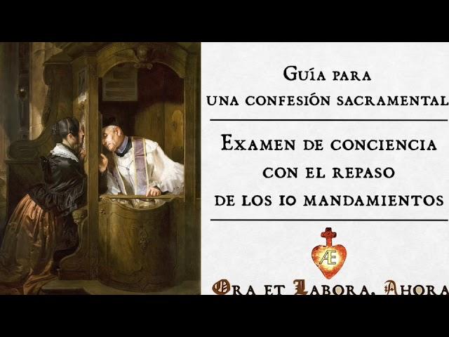  Confesión. Examen de conciencia [Confesión sacramental]