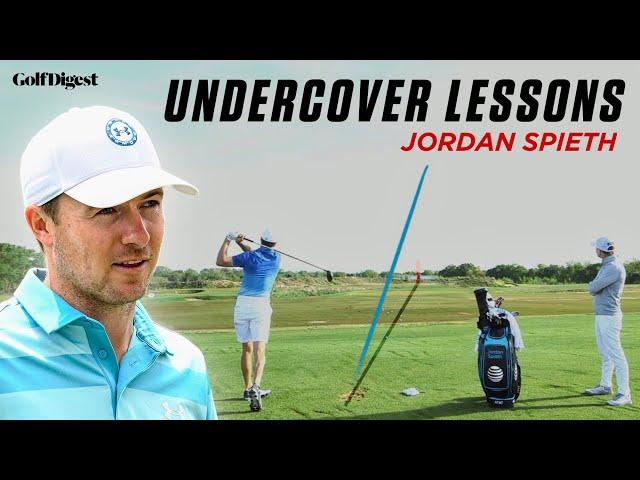 Inside a Jordan Spieth Range Sesson | Undercover Lessons | Golf Digest