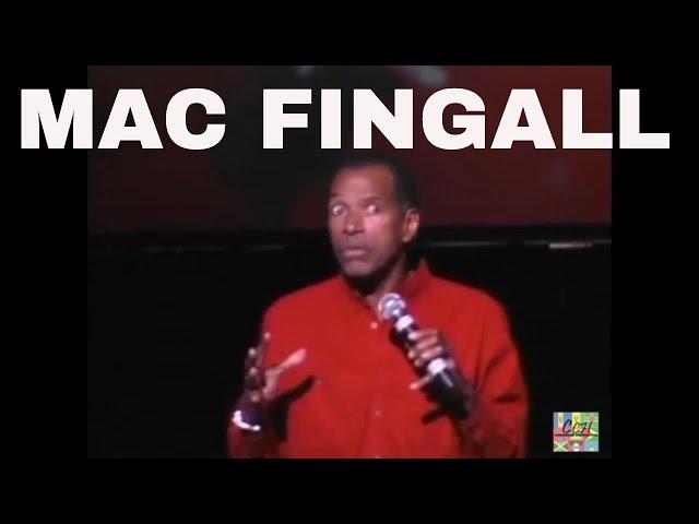 Mac Fingall Bajan Comedian performing in New York - Caribbean Kings and Queens of Comedy