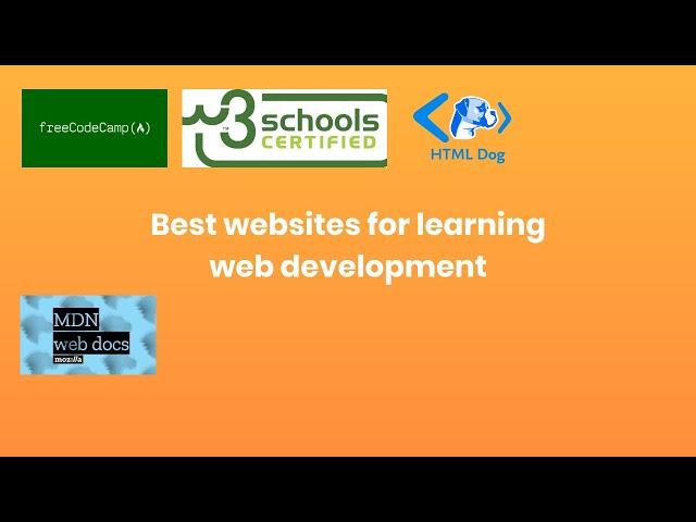 Best Websites For Free Online Web Development Courses  | Web development