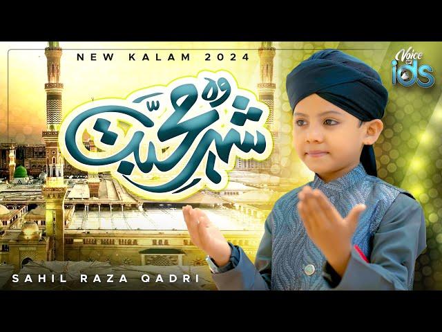 Heart Touching Beautiful Naat 2024 | Wo Shehr e Mohabbat | Voice of IDS | Sahil Raza Qadri