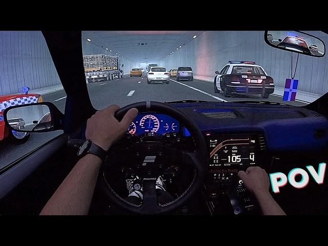 Highway Police Picked the Wrong Honda! | AC | Fanatec DD+