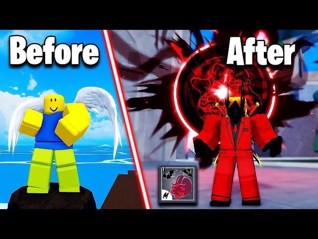 Going From Noob To Sanguine Art In One Video (Blox Fruits)...