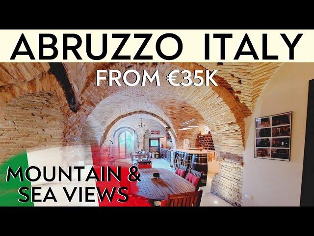 Abruzzo Homes for Sale with Stunning Views | Italian Houses From €35k!